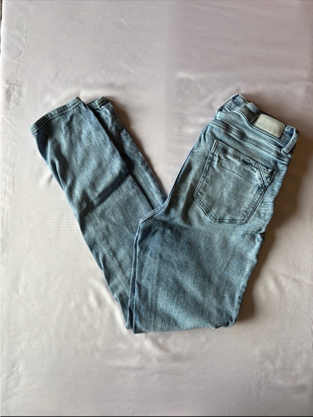 Buckle Black Women's Skinny Jeans - Light Blue Wash